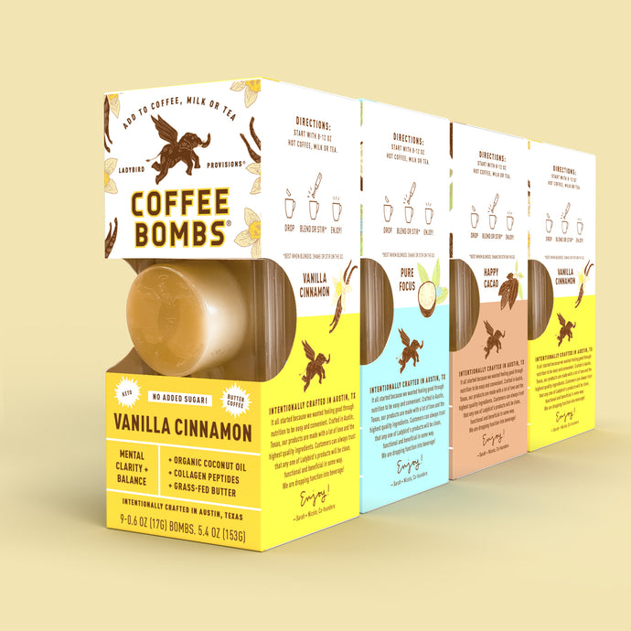 Coffee Bomb Variety Pack, 6ct