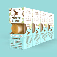 Load image into Gallery viewer, Pure Focus Coffee Bombs, 6 ct

